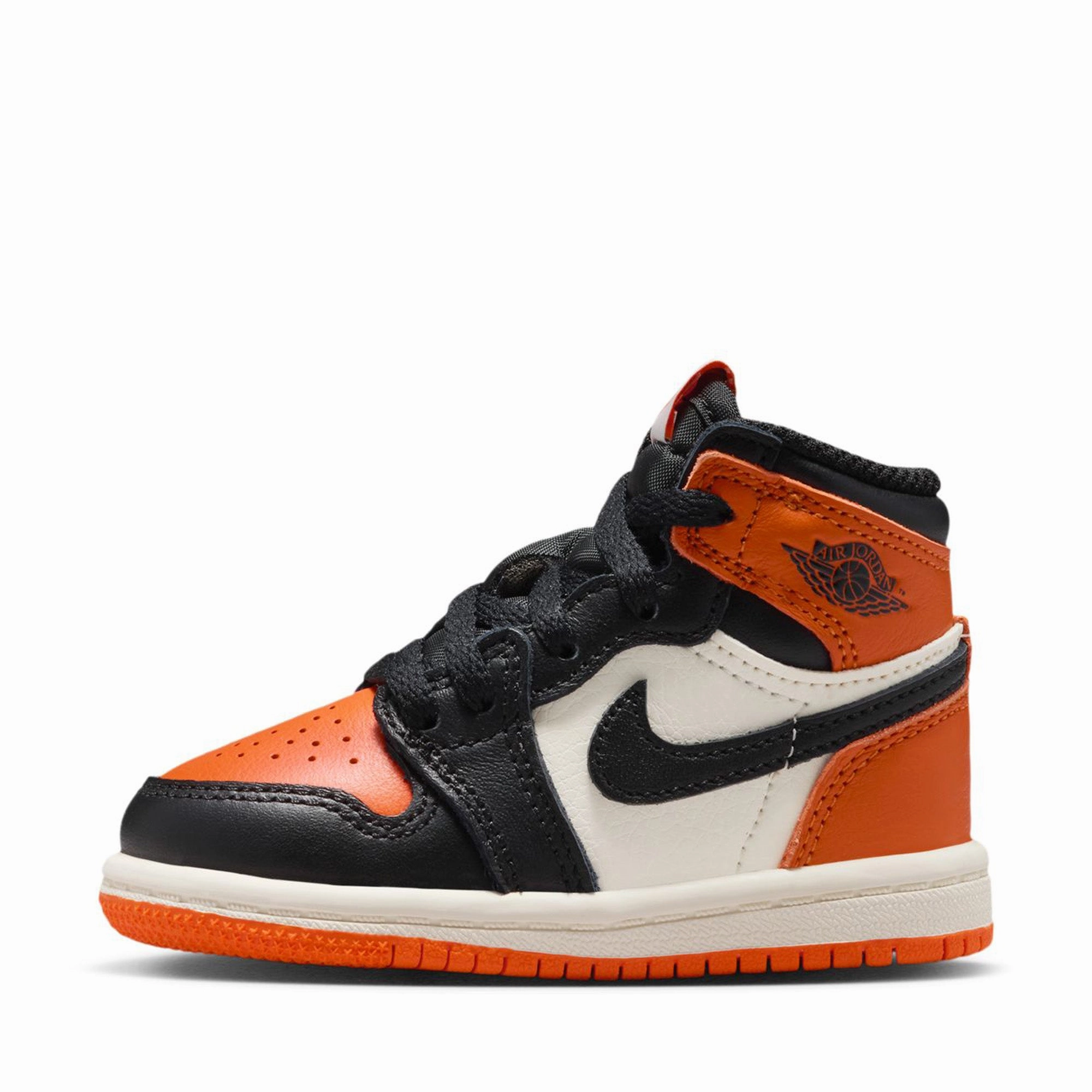 Grip Guard Stylish Footwear Jordan 1 Retro High OG 'Shattered Backboard' (TD) - Black/Starfish