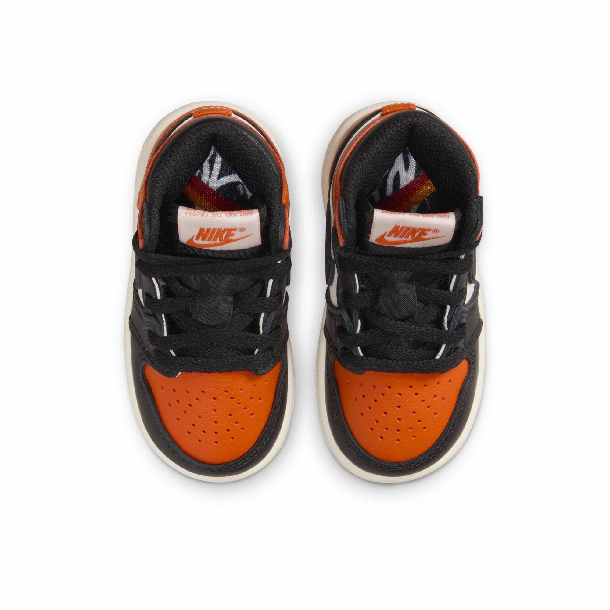 Everyday Shoes Jordan 1 Retro High OG 'Shattered Backboard' (TD) - Black/Starfish