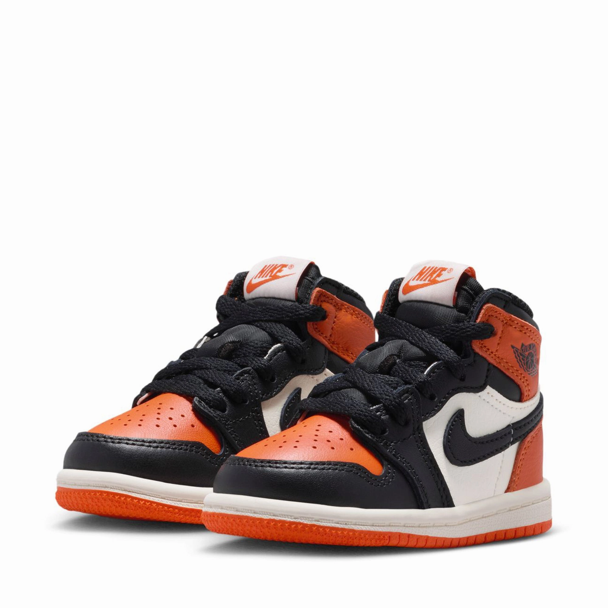 Durable Fit Minimal Design Jordan 1 Retro High OG 'Shattered Backboard' (TD) - Black/Starfish