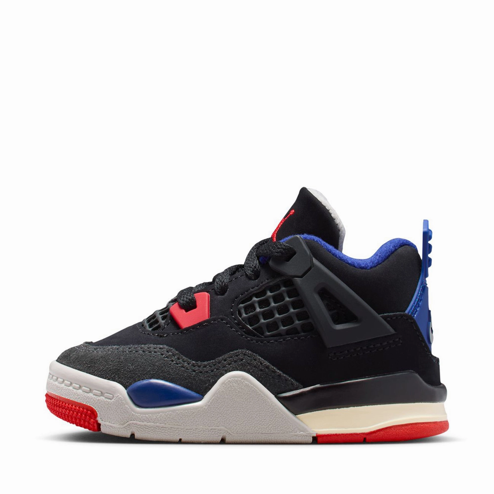 Jordan 4 Retro OG 'Rare Air' (TD) - Black/Fire Red Ground Sure