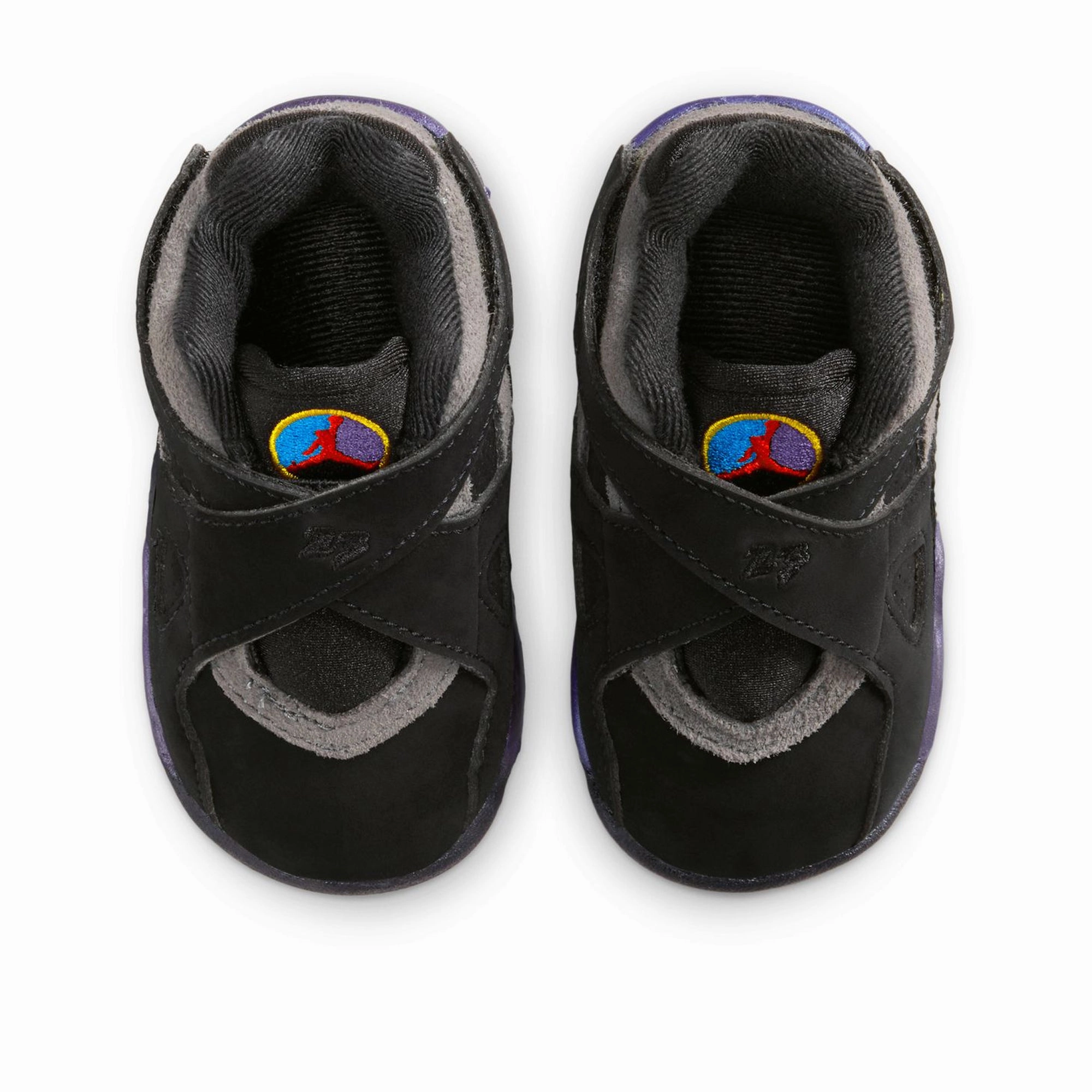 Jordan 8 Retro 'Aqua' (TD) - Black/Multi Daily Firm