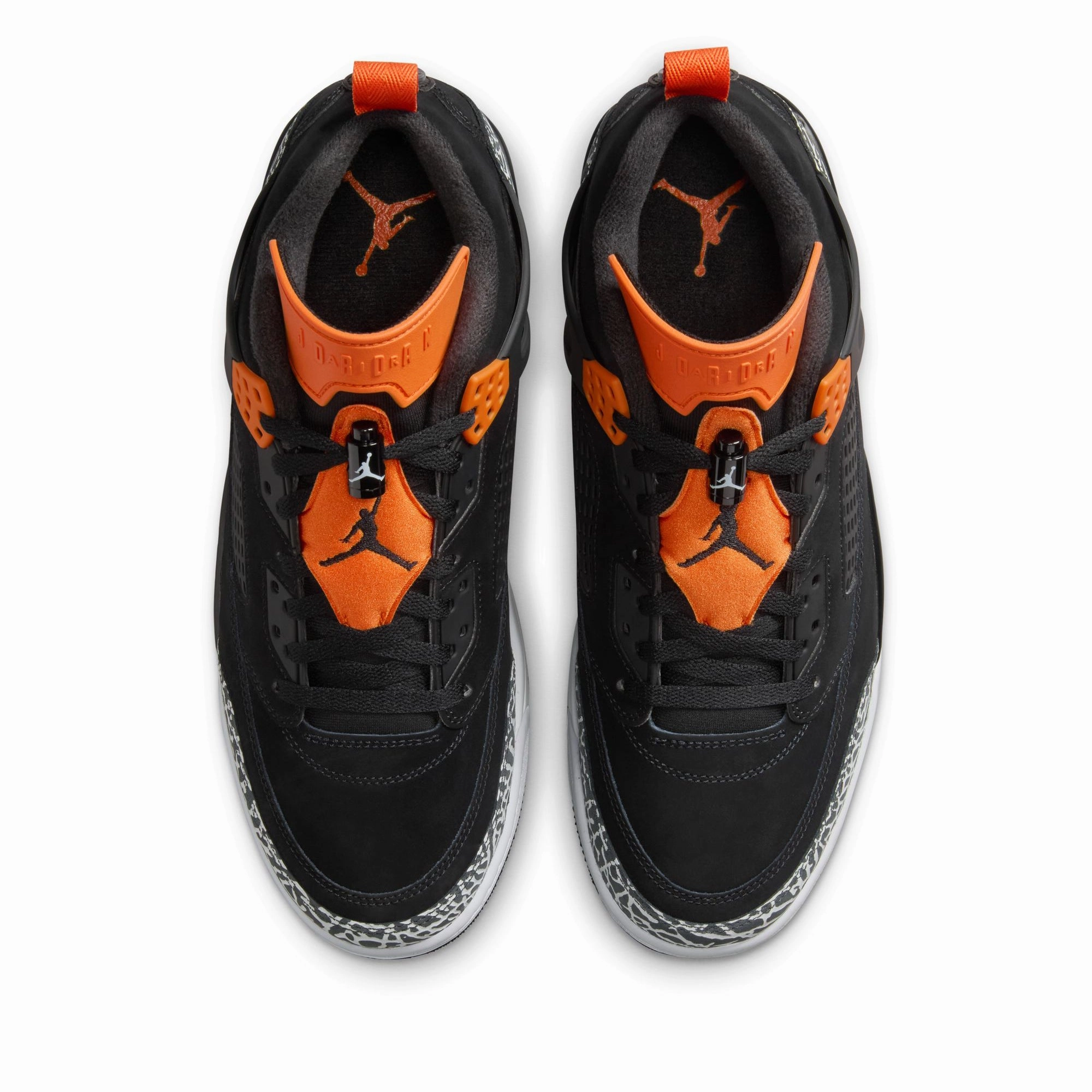 Jordan Spizike Low - Black/Starfish Flexible Walk Durable Slip-ons