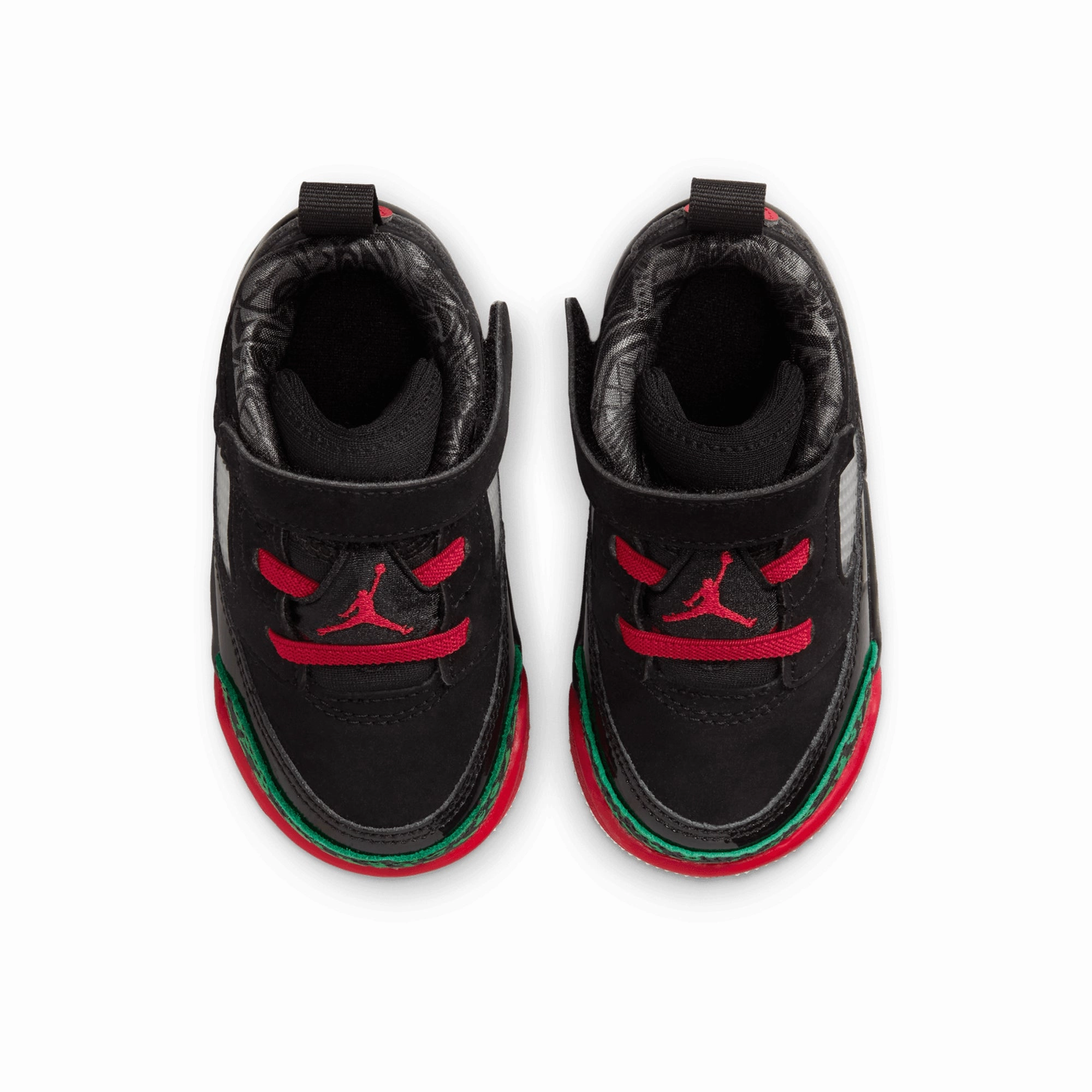 Balanced Motion Bridge Path Jordan Spizike Low (TD) - Black/Varsity Red