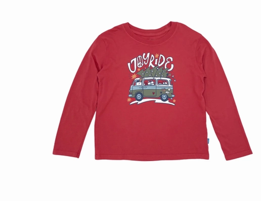 Modern Rugged Joyride L/S Tee - Chili Pepper