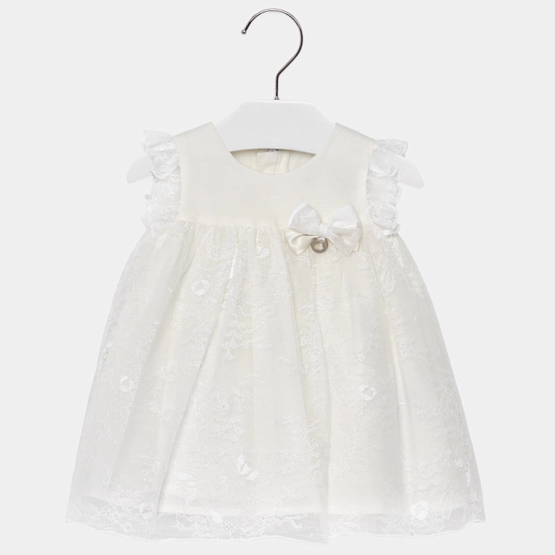 Preschoolers' clothes Mayoral 1909-15 Kids Baby Girl Flared Lace Dress