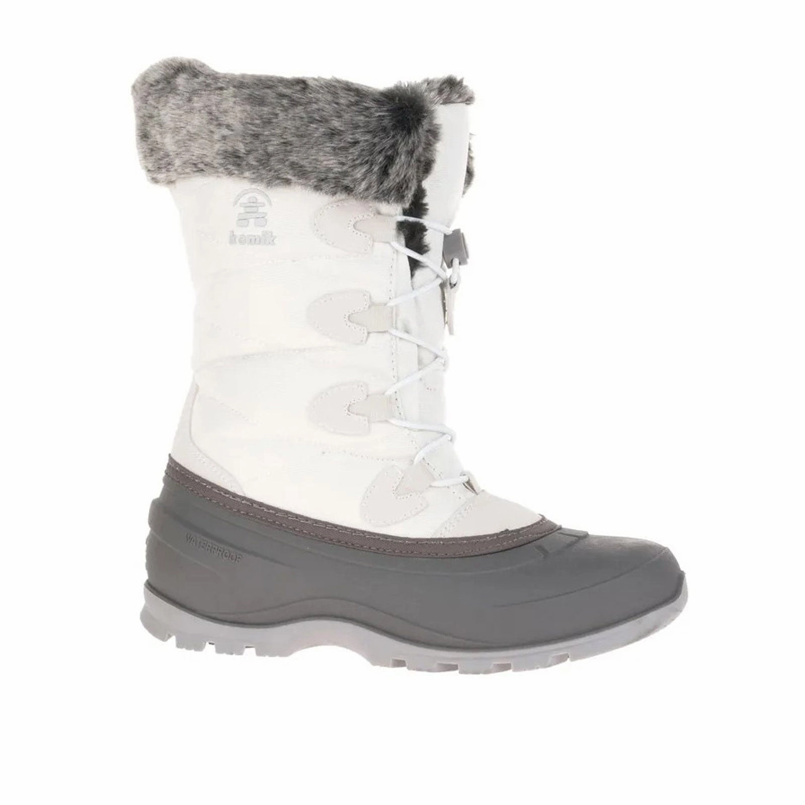 Kamik Momentum 3 Mid Winter Boot (Women) - White Foot Guard