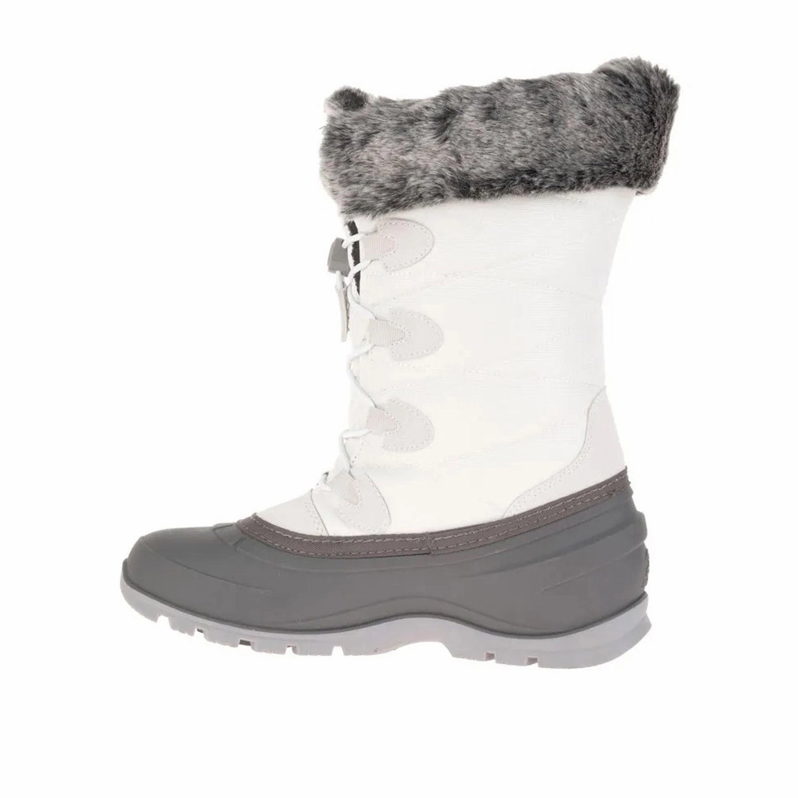 Kamik Momentum 3 Mid Winter Boot (Women) - White Train Ride Grass Path