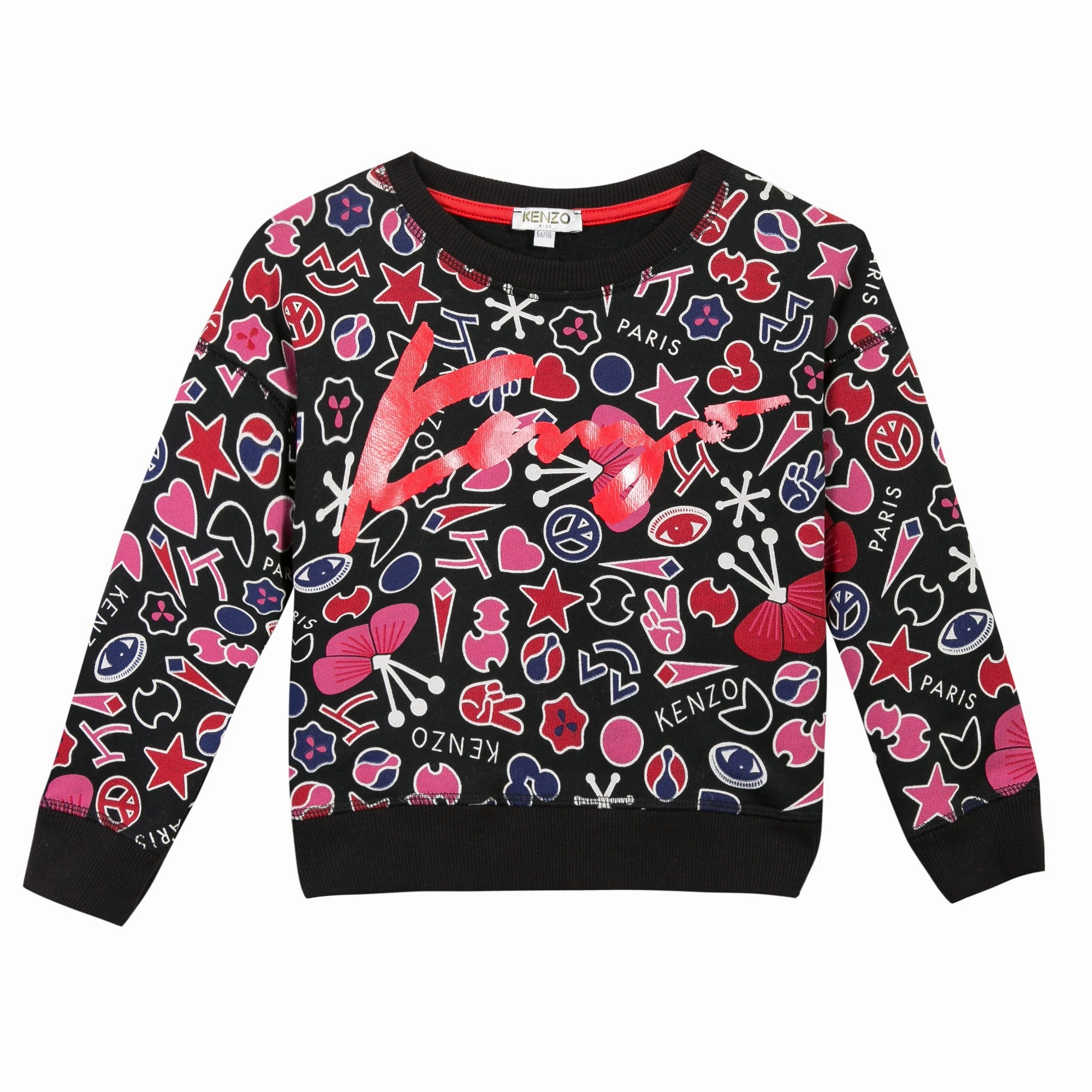 Chiffon Kenzo Kids Floral Sweatshirt