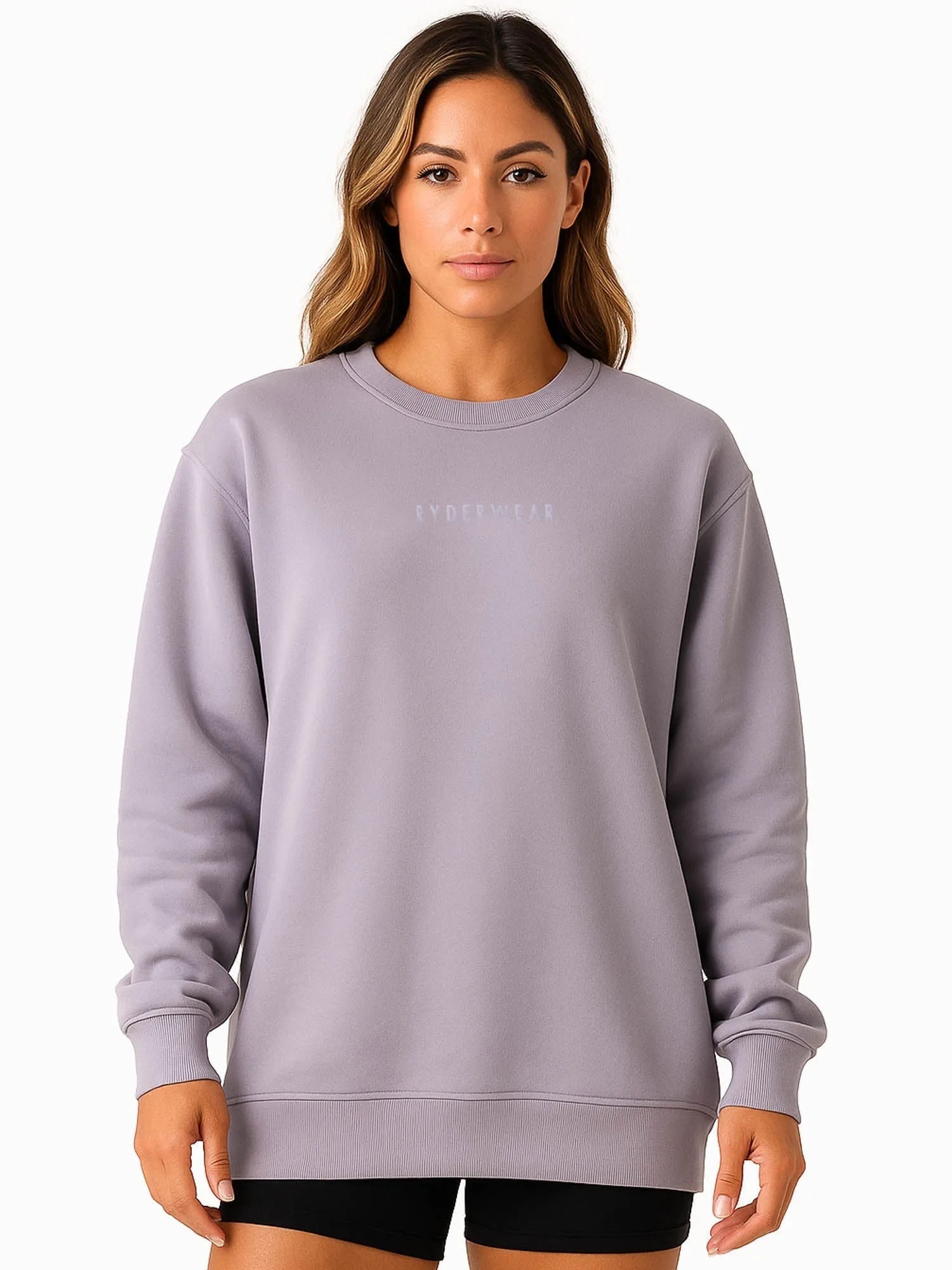 Outdoor Activity Boyfriend Pullover - Lavender