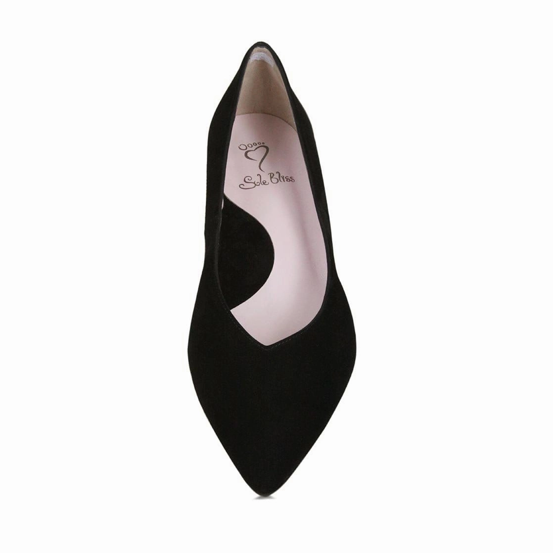 Kitty: Black Suede Minimal Mood Sophisticated Shoes