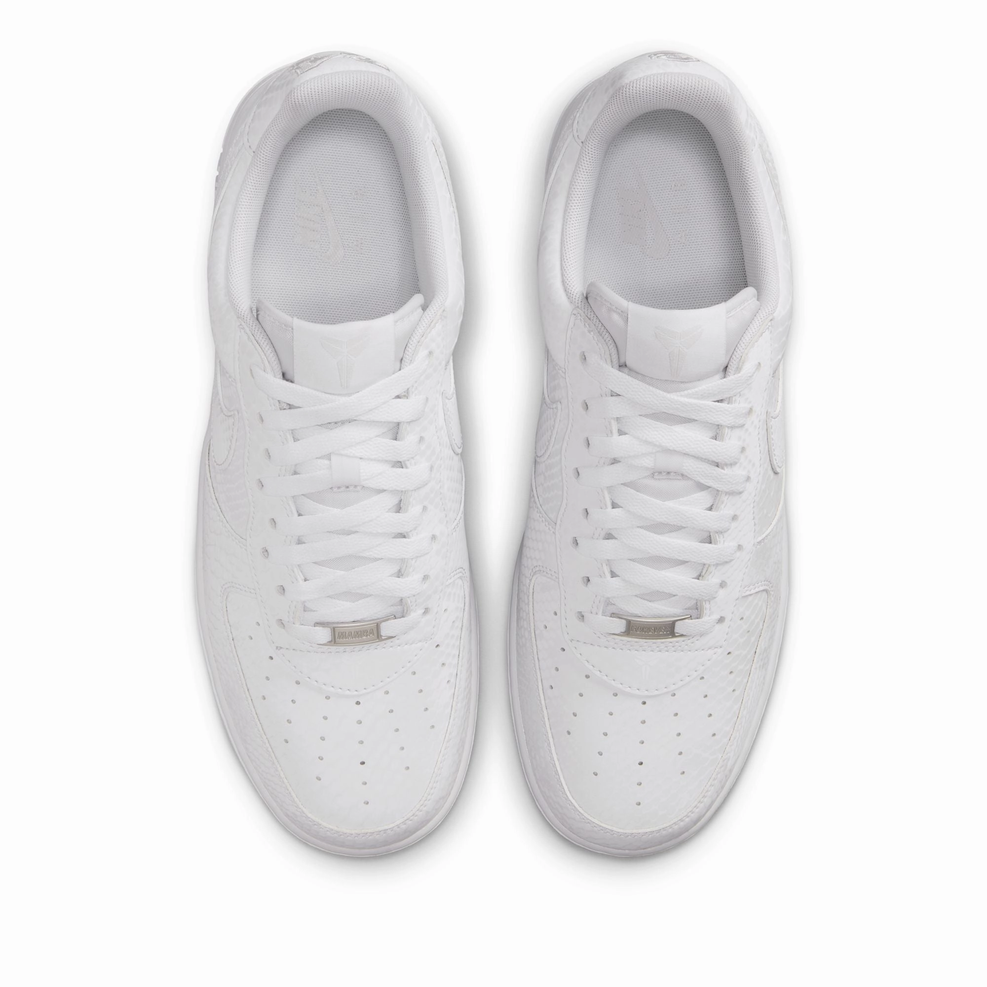 Kobe Bryant x Nike Air Force 1 Low 'Forever White' - White/White Street Grip