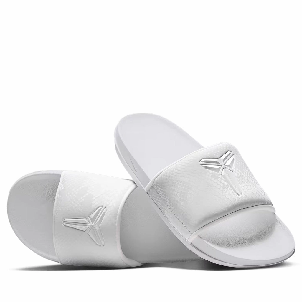 Kobe Bryant x Nike Offcourt - White/White Gentle Cushion Gentle Step