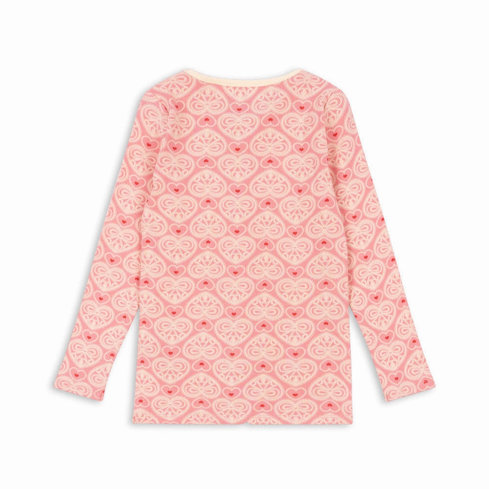 Konges Sloejd Kids Ella Longsleeve Tee - Lacy Rose Shiny outfits for children Safari wear for children