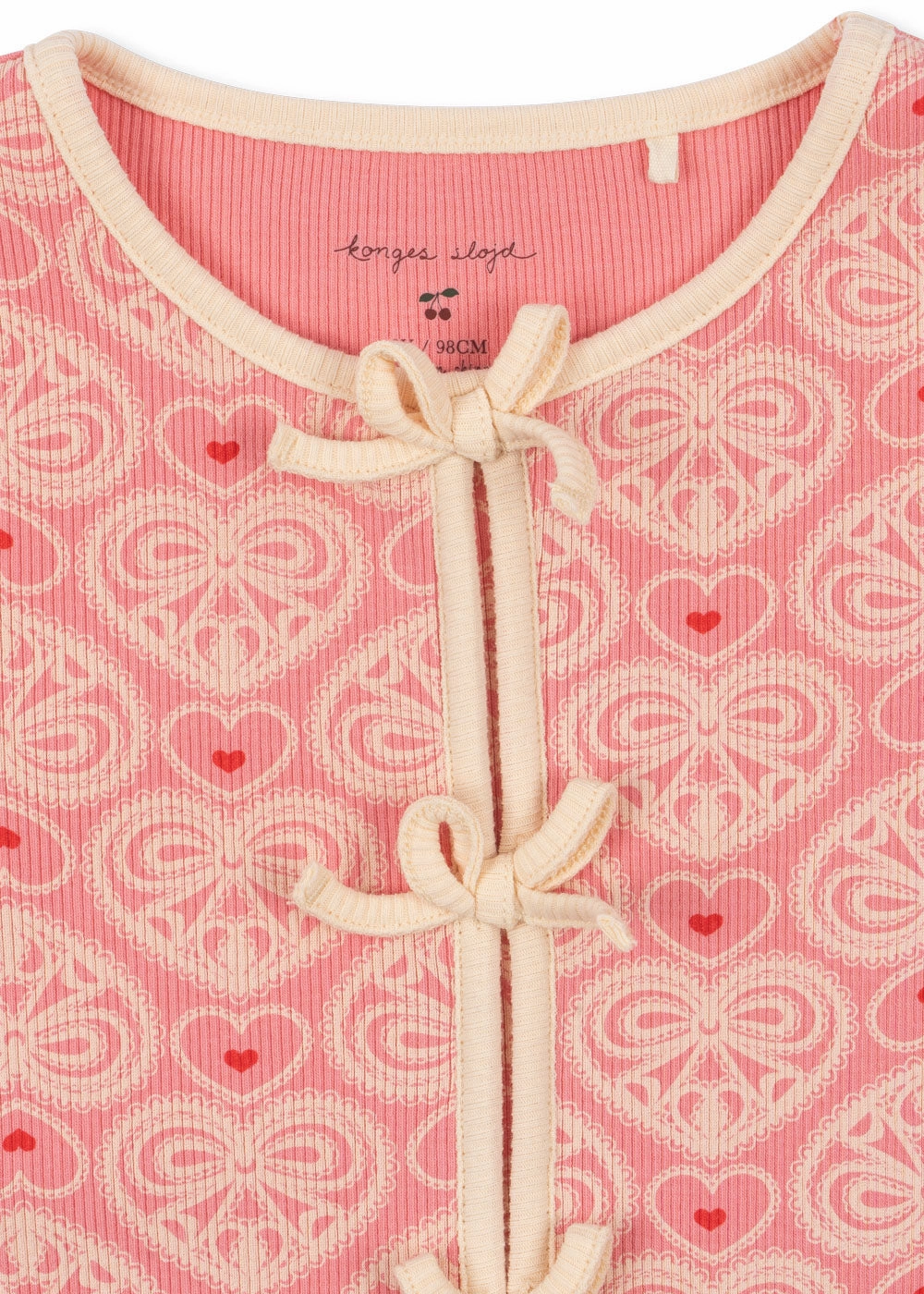 Drip dyed outfits for children Konges Sloejd Kids Ella Longsleeve Tee - Lacy Rose