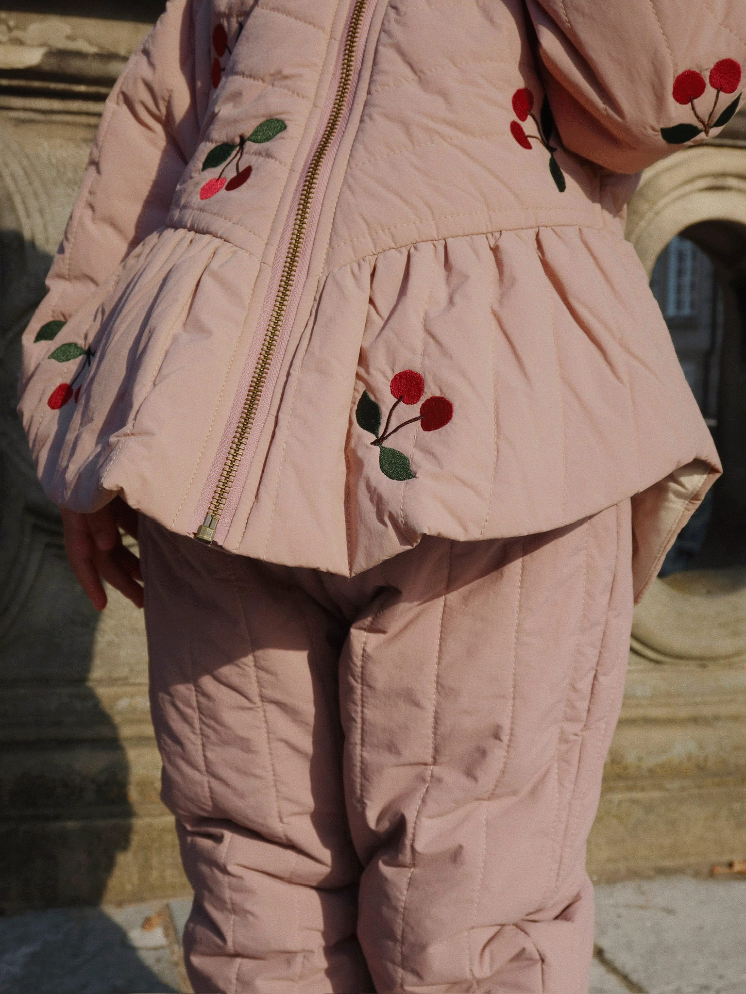 Party - Wear Konges Sloejd Kids Girls JUNA Bomber Jacket - Twilight Mauve