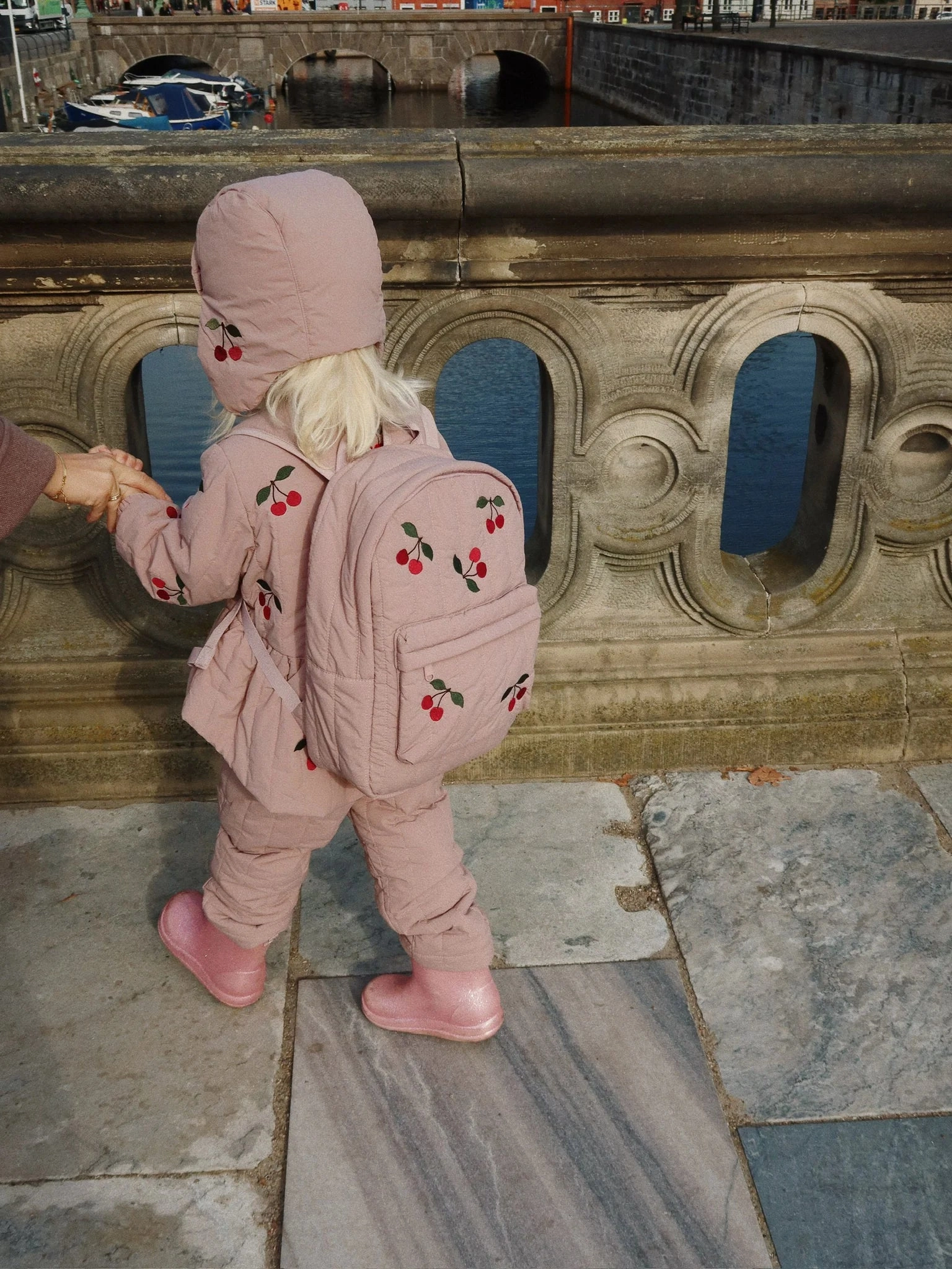 Golf wear for kids Extra - small Konges Sloejd Kids Girls JUNA Bomber Jacket - Twilight Mauve