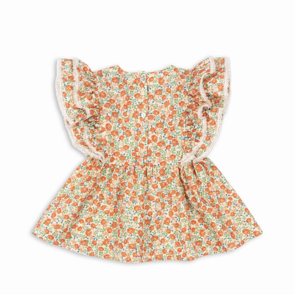 Medium zippered Konges Sloejd Kids Verbena Top Gots - Kaluka