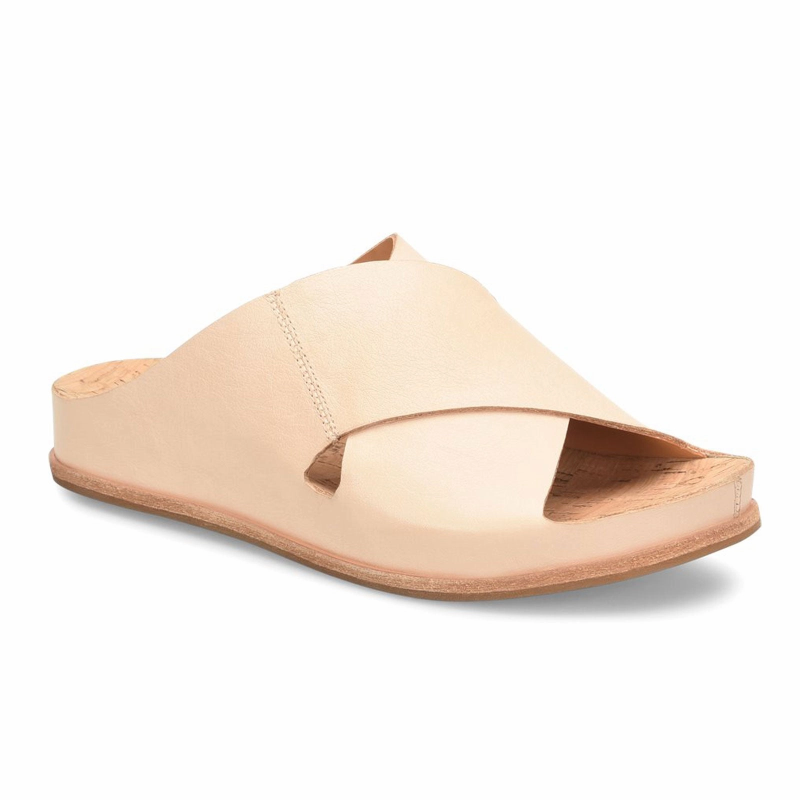 Casual Comfort Kork-Ease Tutsi Cross-Band Slide Sandal (Women) - Natural