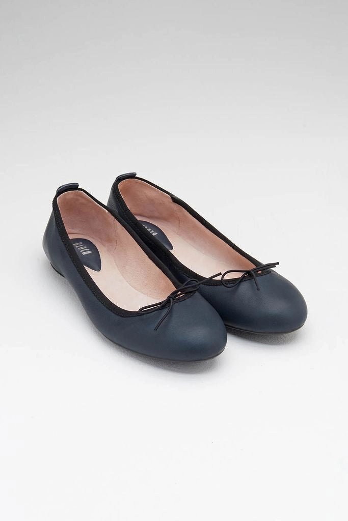 Ladies Nashira Ballet Pumps Reinforced Heel Support Tailored lining