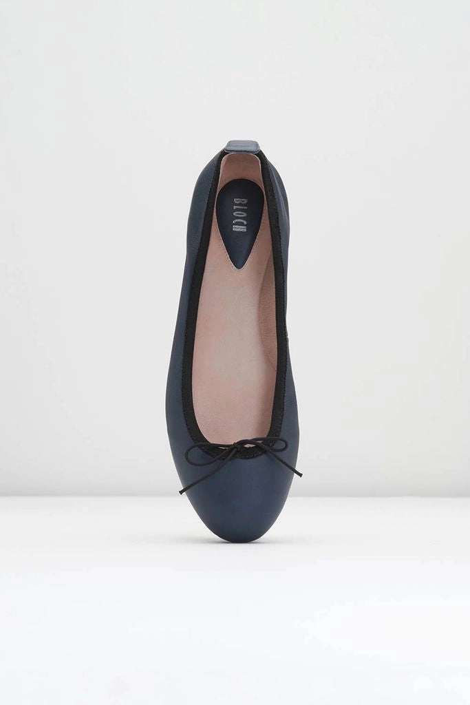 Ladies Nashira Ballet Pumps Smooth Outsole Ventilated Arch Support