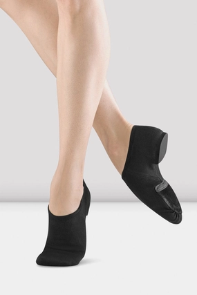 Arch Support Technology Stride Boost Ladies Phantom Stretch Canvas Jazz Shoes