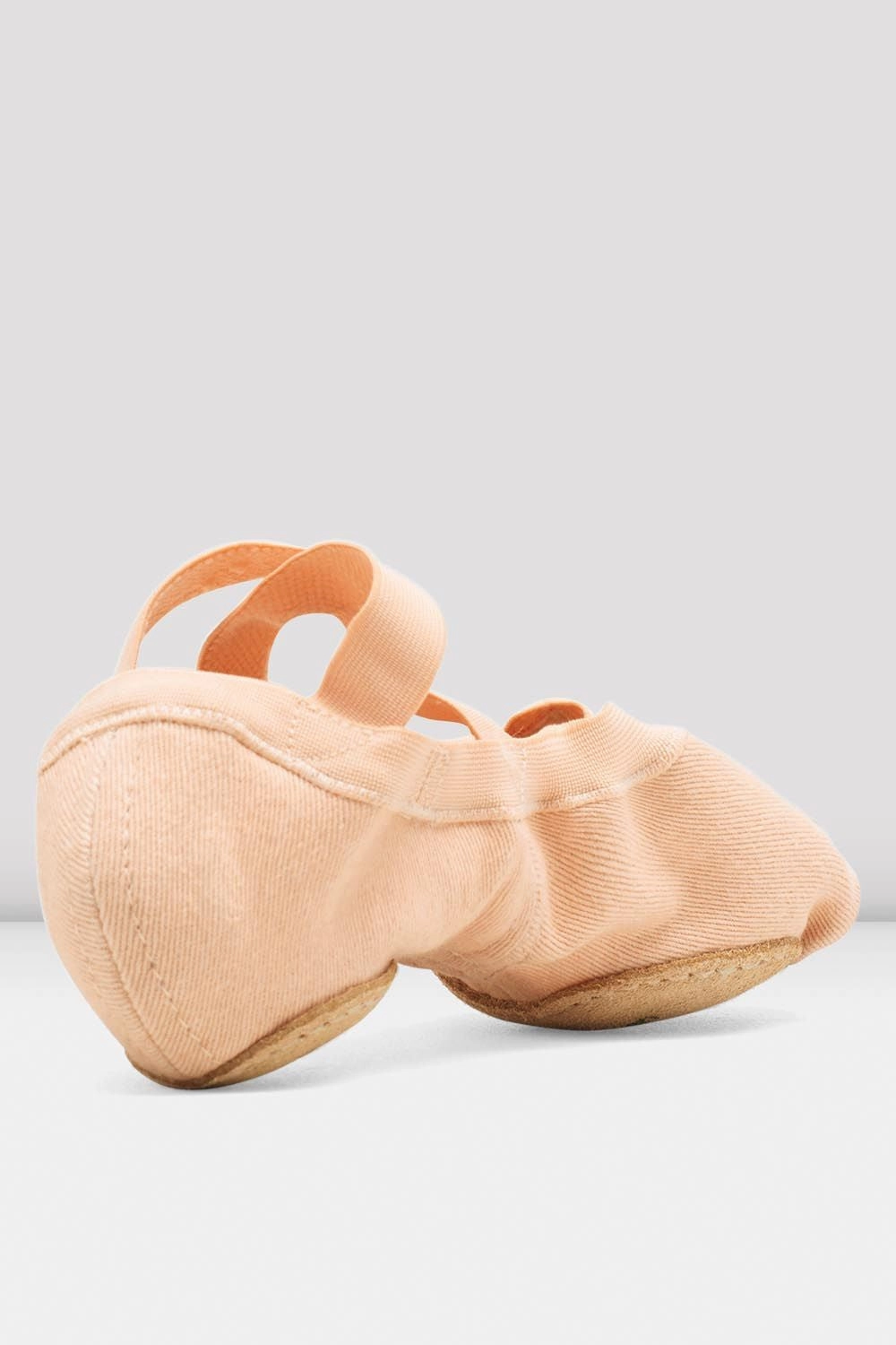 Tapered Heel Cup Ladies Synchrony Stretch Canvas Ballet Shoes