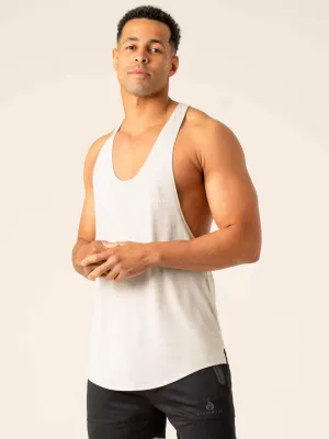 Advance Stringer T-Back - Stone Outdoor Fresh Enhanced Breathability