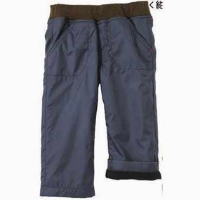 Spring kids' clothing Miki House Kids Windshield Pants in Navy