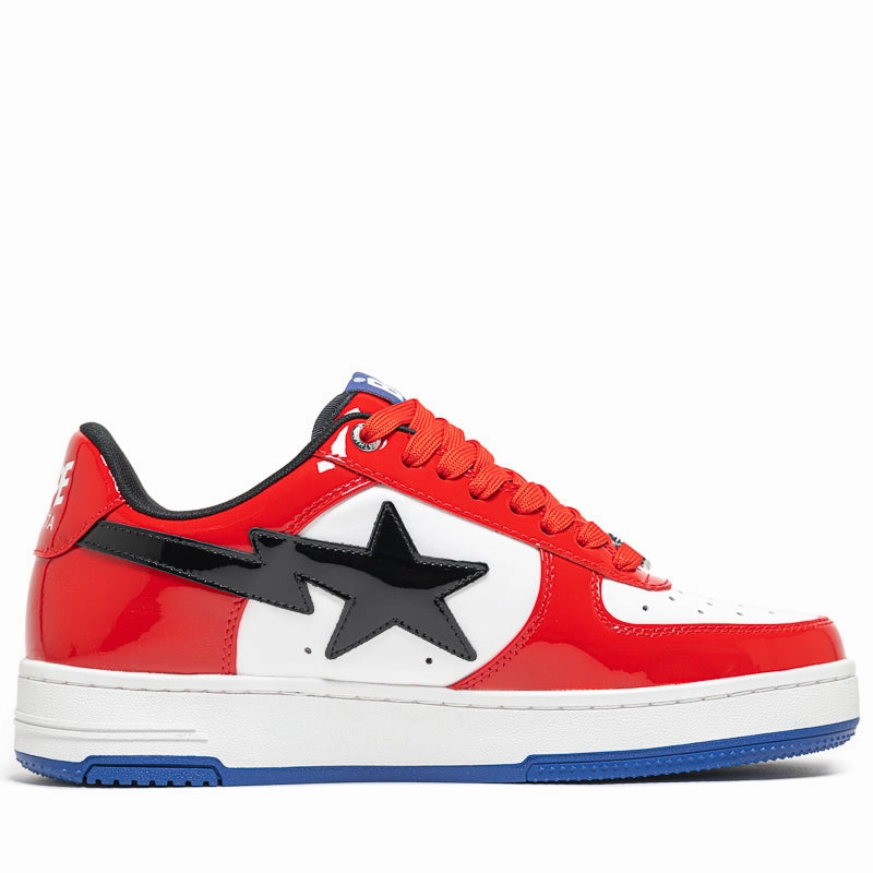 Versatile Slip-Ons Fashion Mood A Bathing Ape Bape Sta #1 M2 - Red