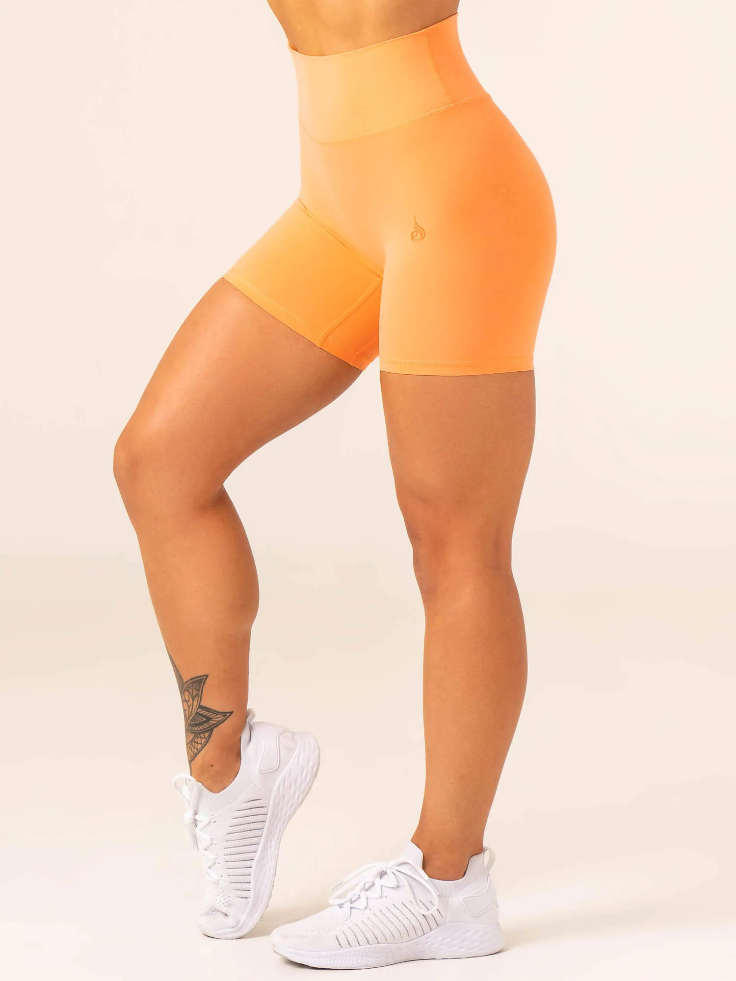 Underwear Reflective accents NKD High Waisted Scrunch Shorts - Orange Sherbet
