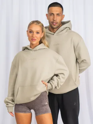 Unisex Hoodie - Stone Casual Fit Snow Weather