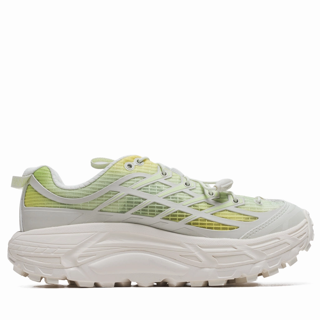 Hoka Mafate Three2 Grid - Truffle Salt/Sour Lemon Professional Edge Ground Guard