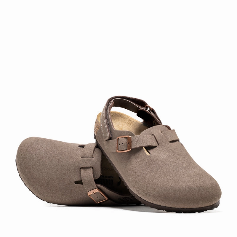 Polish Mode Birkenstock Tokio Birkibuc (PS) - Mocha