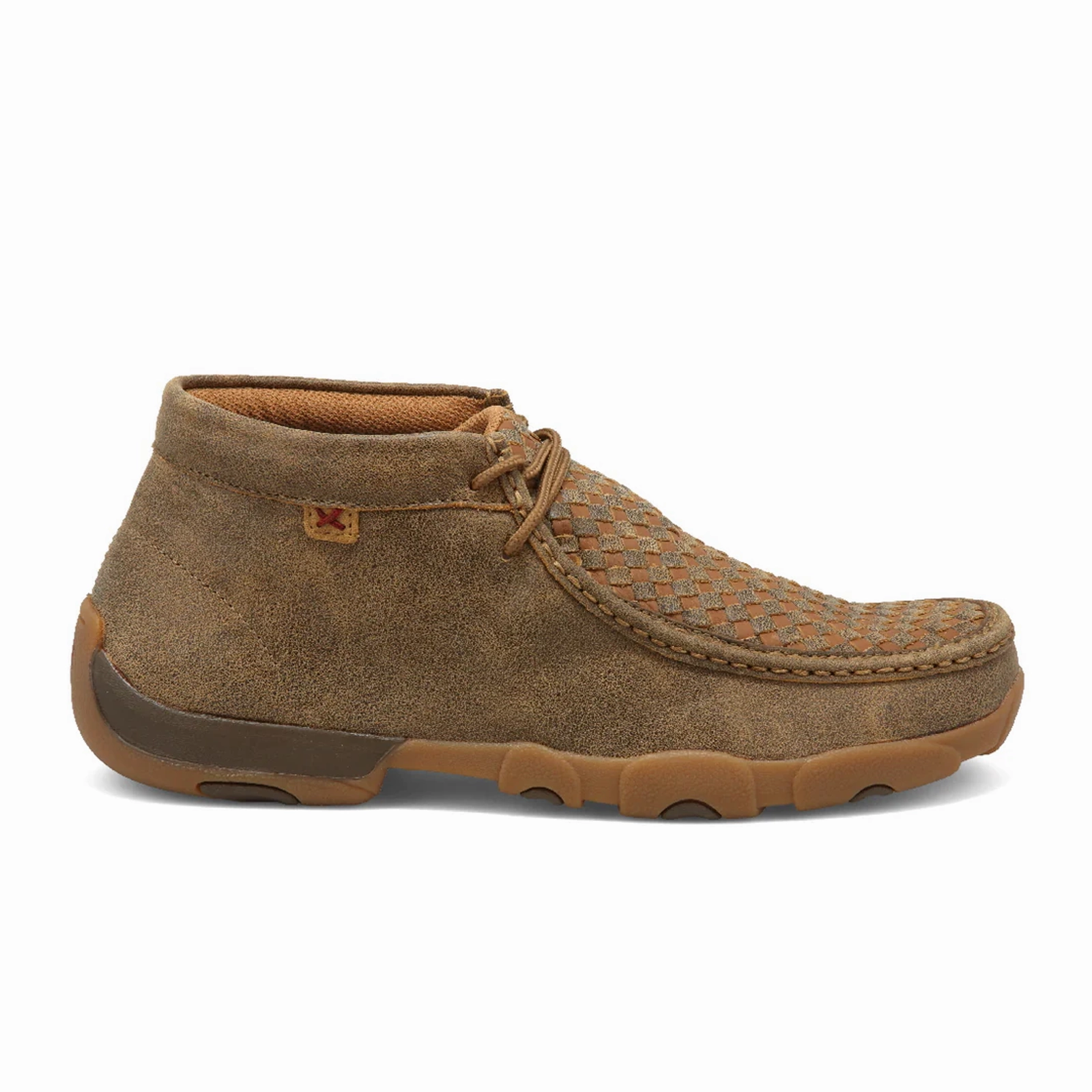 Twisted X Chukka Driving Moc (Men) - Bomber & Tan Cruise Wear Active Dash