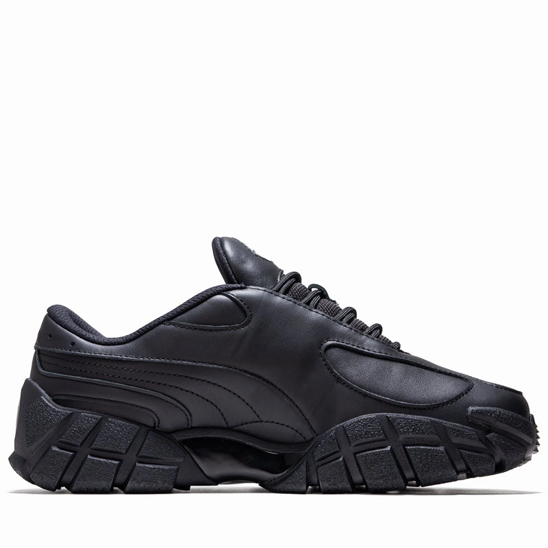 Skepta x Puma Skope 'Back to School' - Black Distressed Look Practical Slip-Ons