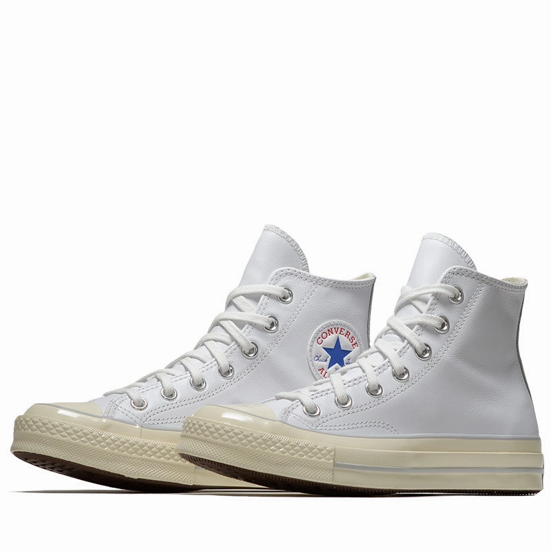 Converse Chuck 70 Leather - White/Fossilized Workday Ease