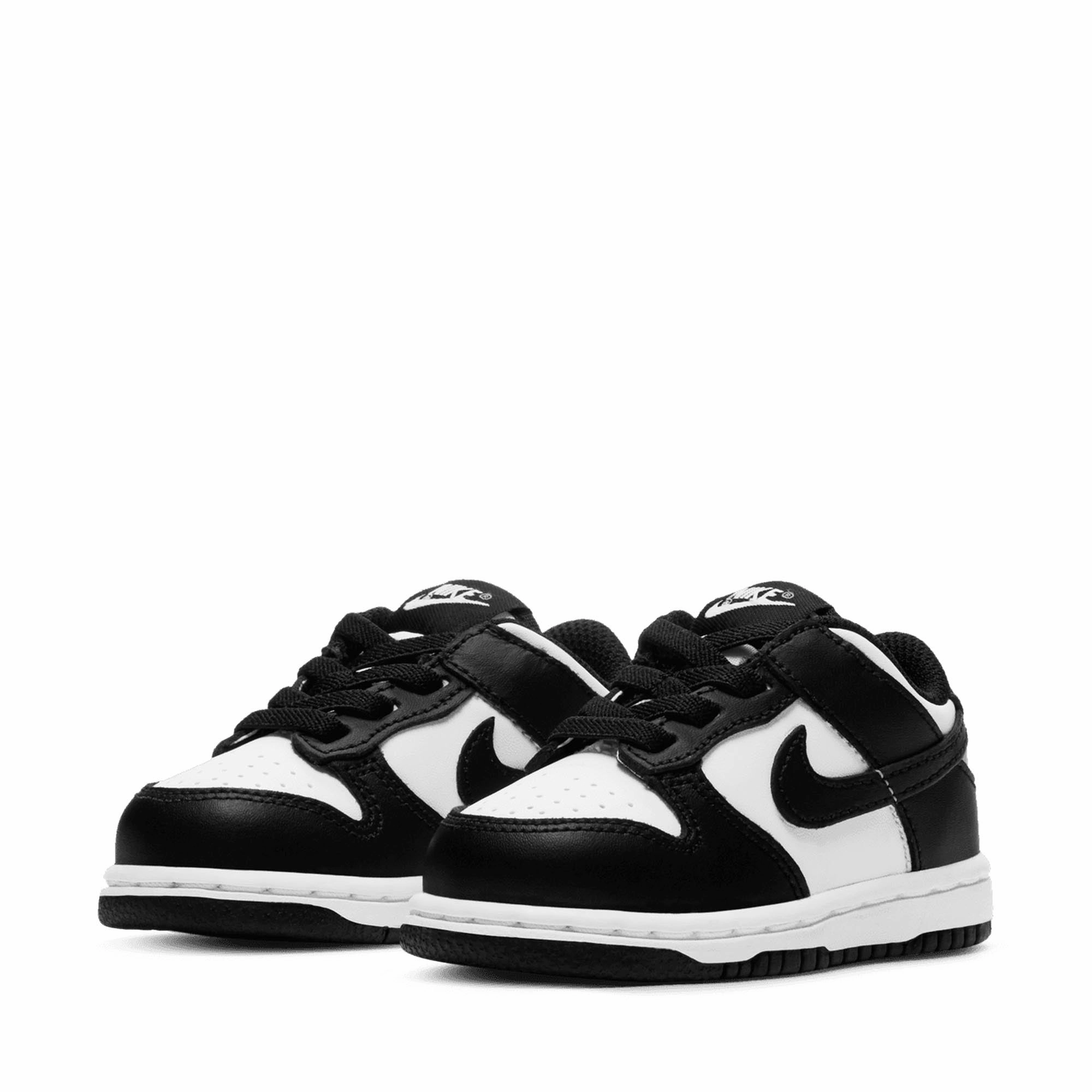 Nike Dunk Low 'Panda' (TD) - White/Black Handmade Craft