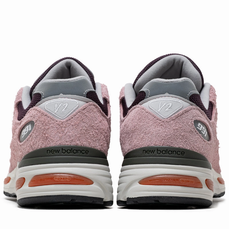 Classic Comfort Design New Balance Made In UK 991v2 'Grape Sorbet' - Deauville Mauve/Fig