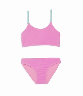 Karol Bikini - Hibiscus Peach Non - toxic
