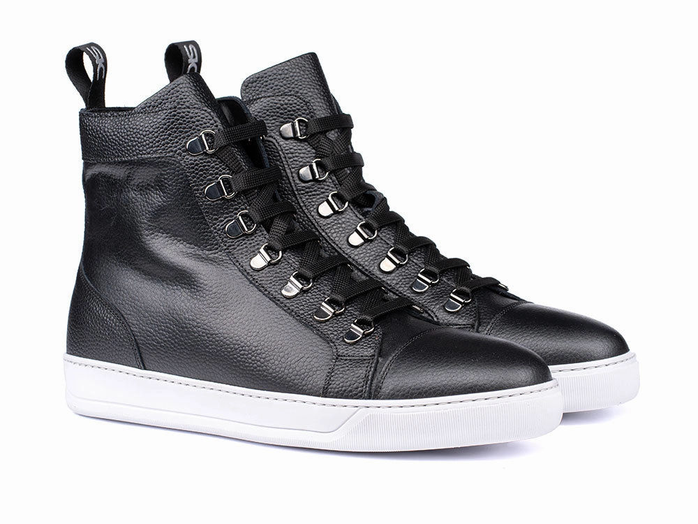 Stretch Gusset Soft Leather Finish Gianmarco