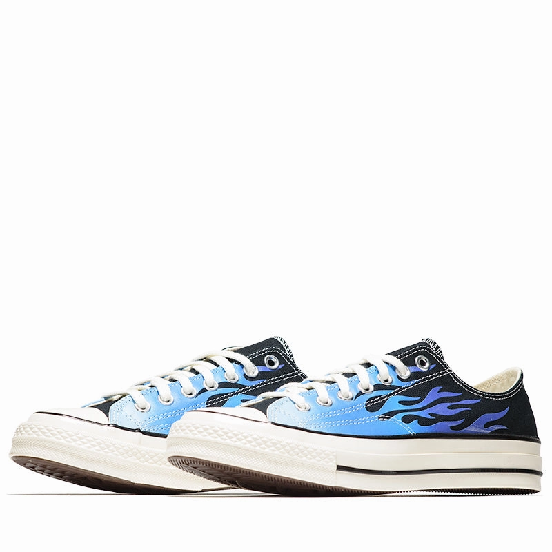 Classic Appeal Sturdy Build Converse Chuck 70 Ox - Black/Blue