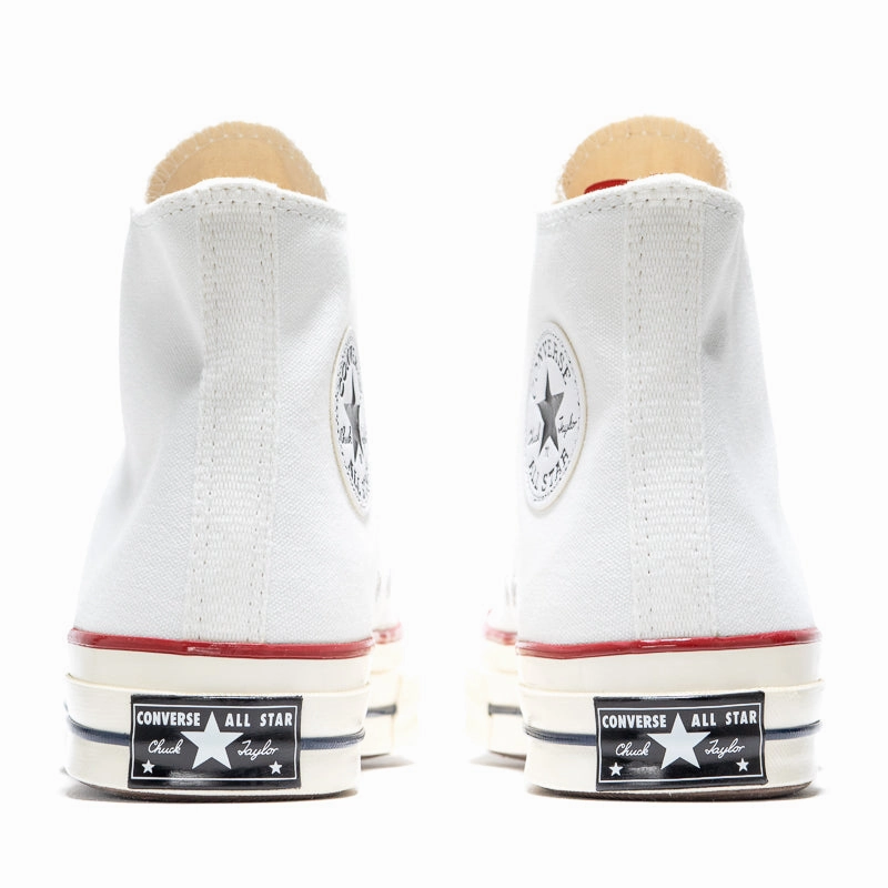 Office Casual Converse Chuck 70 Hi - White/Garnet