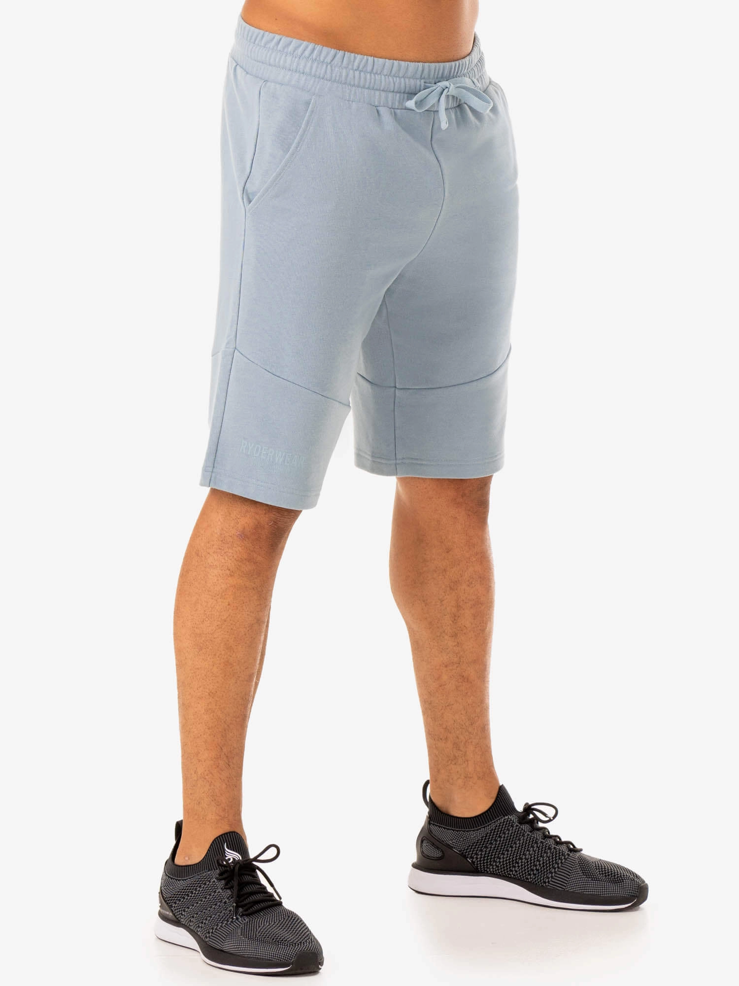 Limitless Track Short - Ice Blue Odor Resistant Finish shorts set