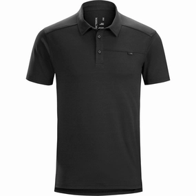 Men's Captive Short Sleeve Polo Customizable Option