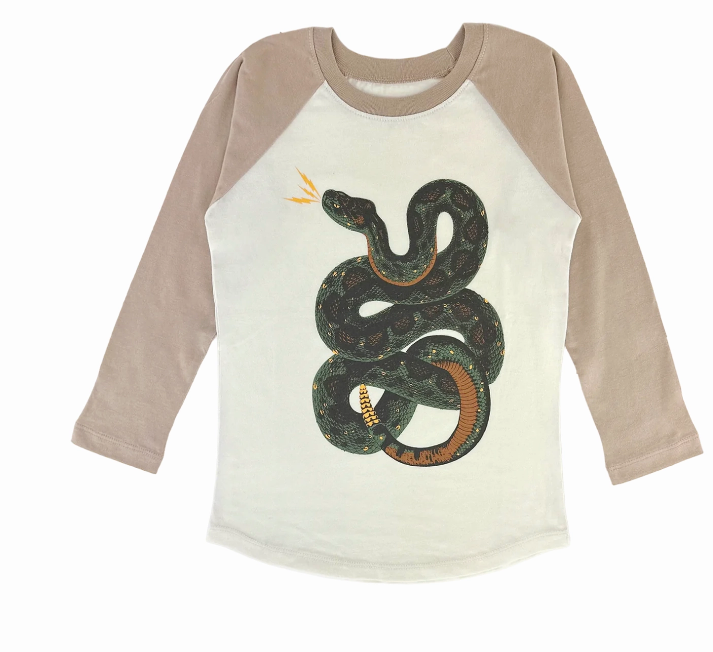 Summer slim Long Sleeve Raglan- Snake Pass