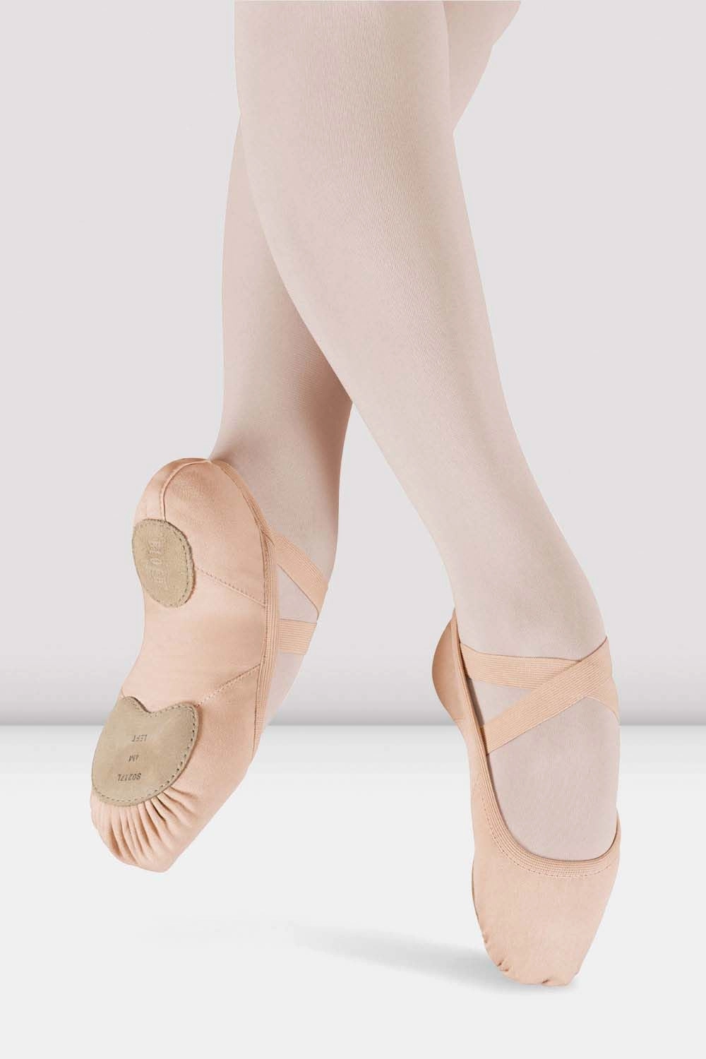 Glam shock absorption Anti Collision Toe Ladies Elation Canvas Ballet Shoes