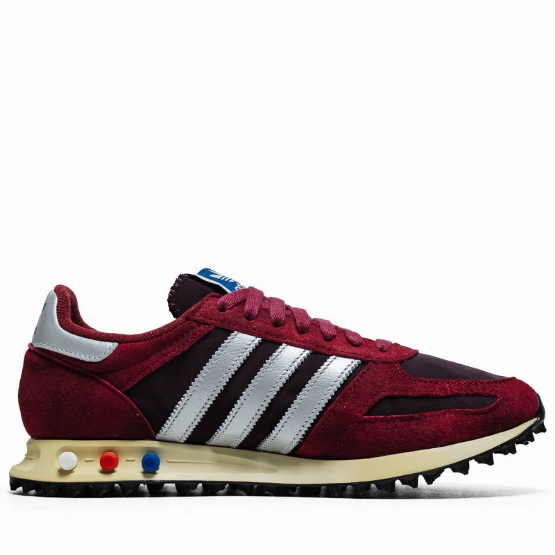 Adidas LA Trainer OG - Noble Maroon/Silver Metallic French Design Professional Attire