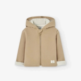 Hypoallergenic kids' clothes Losan Baby Cats & Dogs Beige Sweatshirt - Newborn