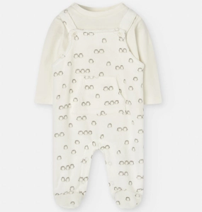 Losan Baby PENGUIN Blouse and Jumpsuit Set - Newborn maximalist Stretchy