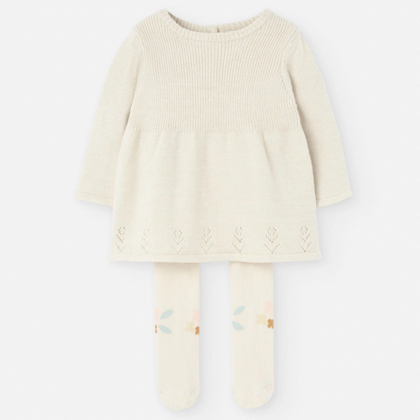 Small Hand washable kids' wear Losan Kids Baby Girl Sweater Dress - Newborn